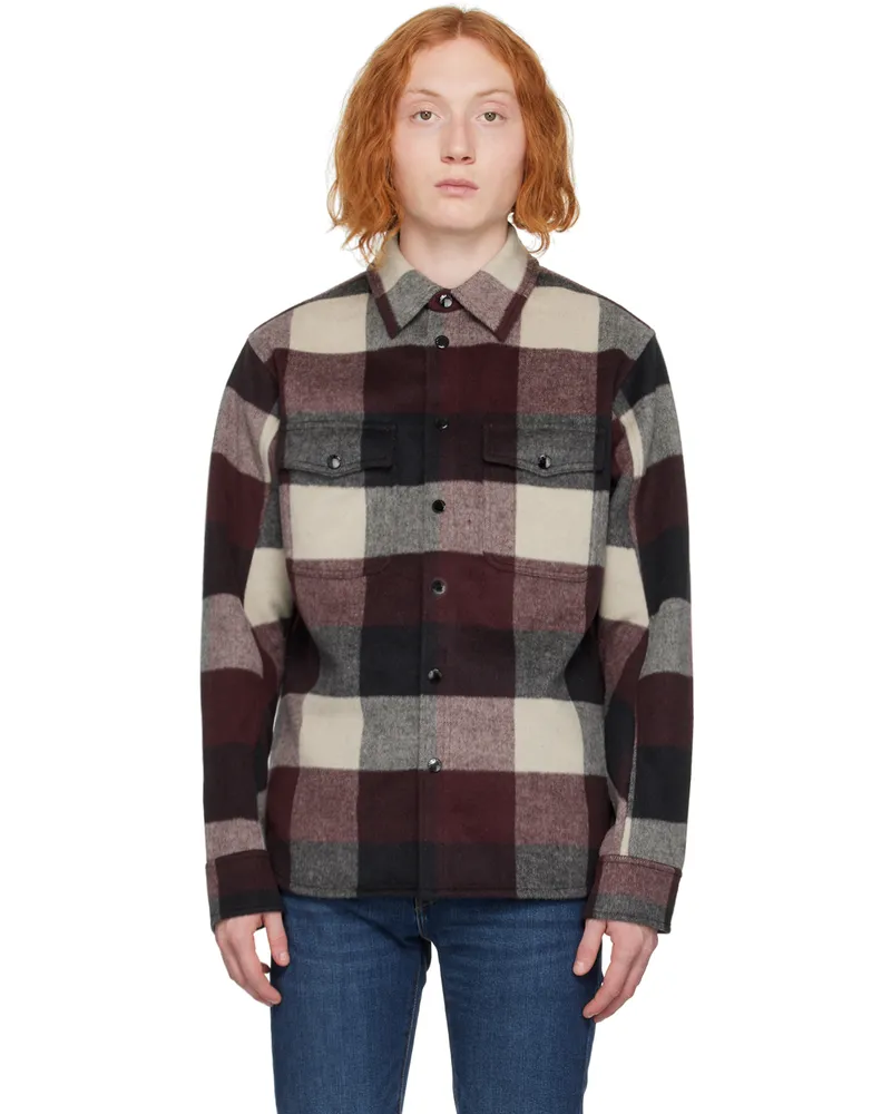 Rag & Bone Burgundy Jack Jacket Burgbuff