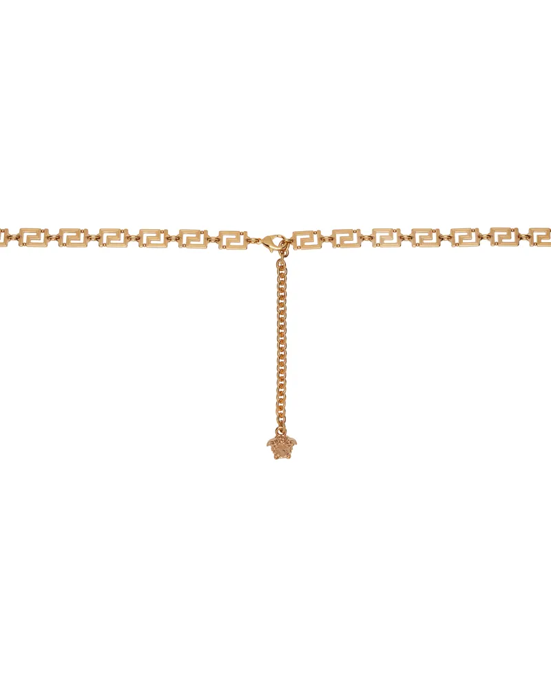 Versace Gold Greca Goddess Chain Belt 3p000-versace