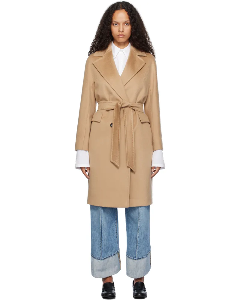 Max Mara Tan Astro Coat 019