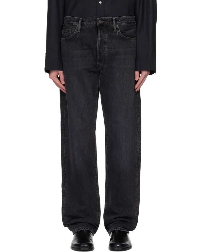 Acne Studios Black Loose-Fit 1999M Jeans 900