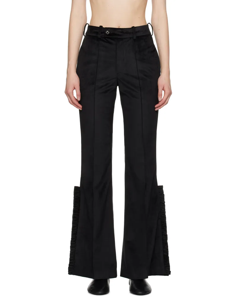 Kika Vargas Black Alessia Trousers Black