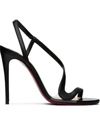 Christian Louboutin Black Rosalie 100 Heeled Sandals Bkblack