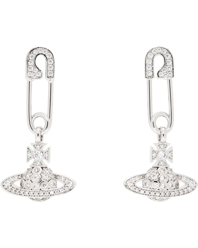 Vivienne Westwood Silver Lucrece Earrings P102