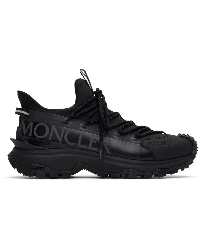 Moncler Black Trailgrip Lite 2 Sneakers 999