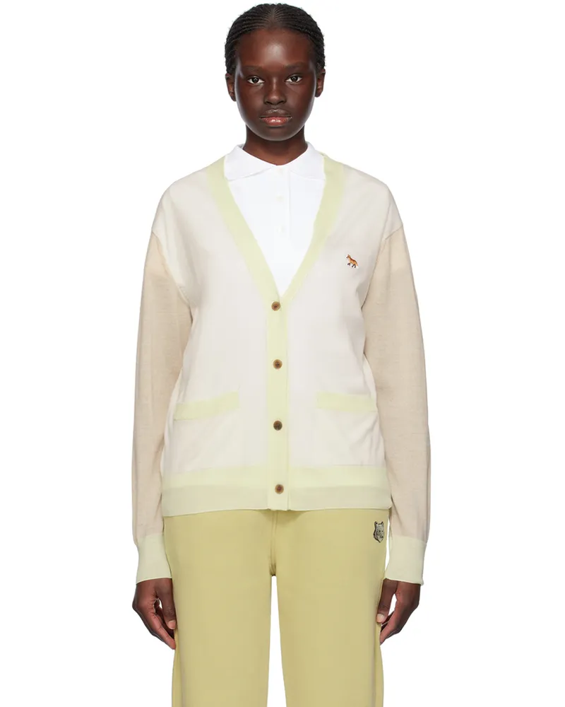 Kitsuné Multicolor Baby Fox Cardigan P701