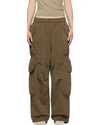 Entire Studios Brown Heavy Gocar Cargo Pants Brunette