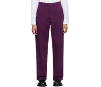 Purple Workwear Trousers