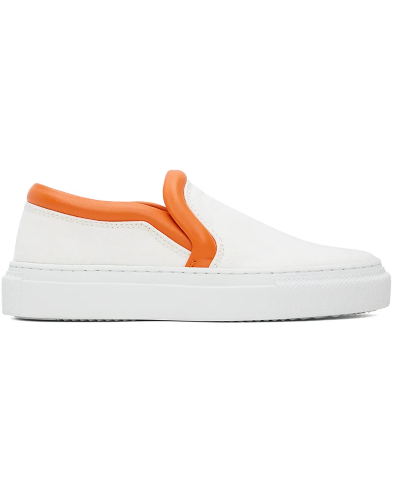 J.W.Anderson White Bumper-Tube Sneakers 136