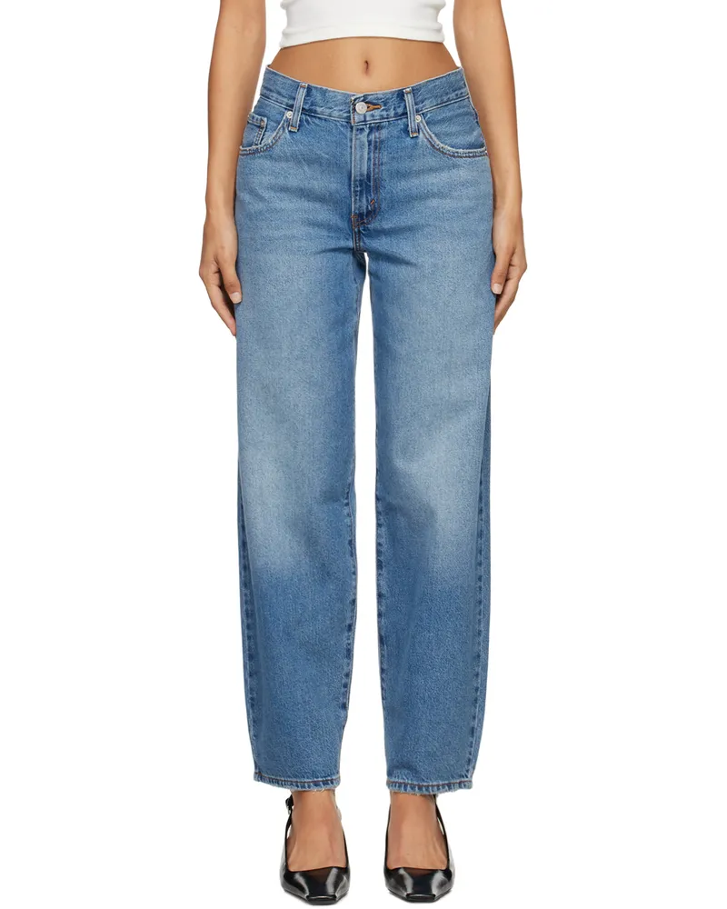 Levi's Blue Baggy Dad Jeans Metaphor