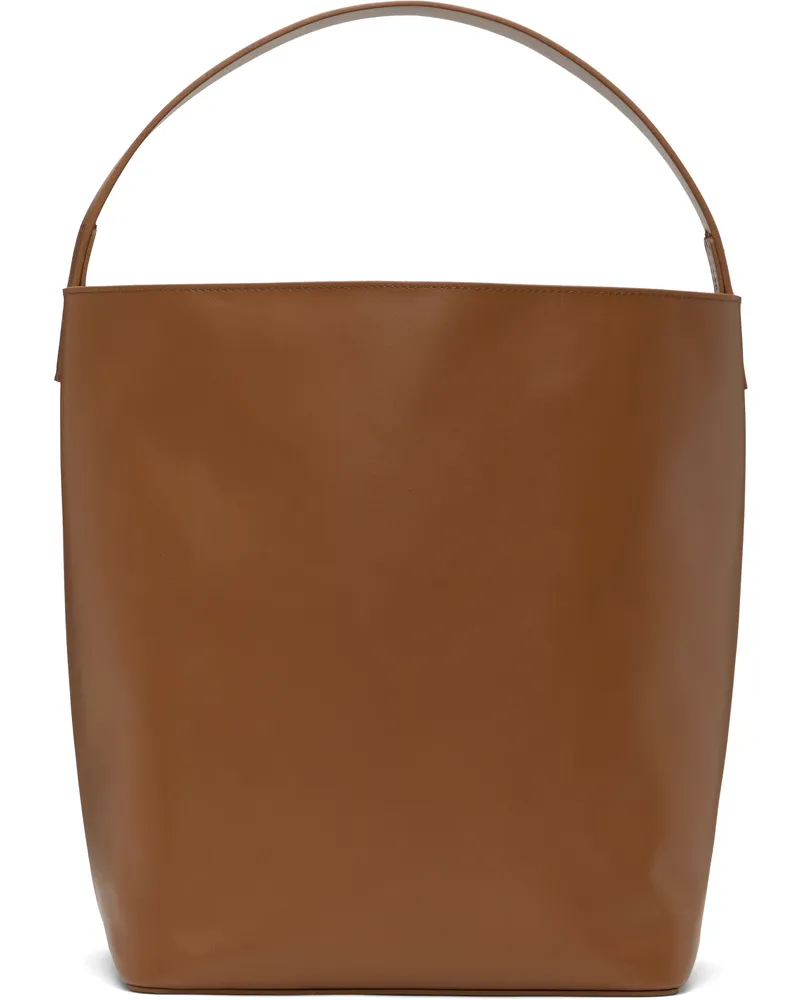 AURALEE Brown AETA Edition Leather Shoulder Bag Brown