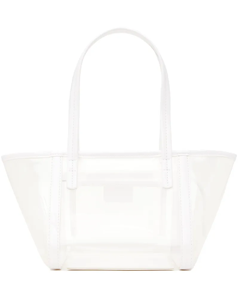by FAR White Bar Tote Tpw