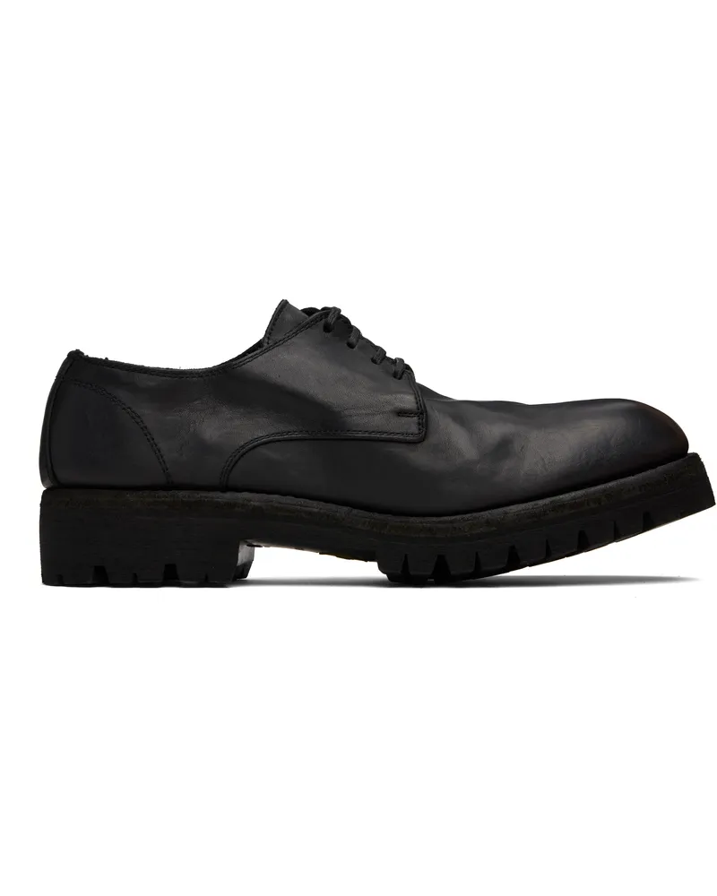 GUIDI Black 792V Derbys Blkt