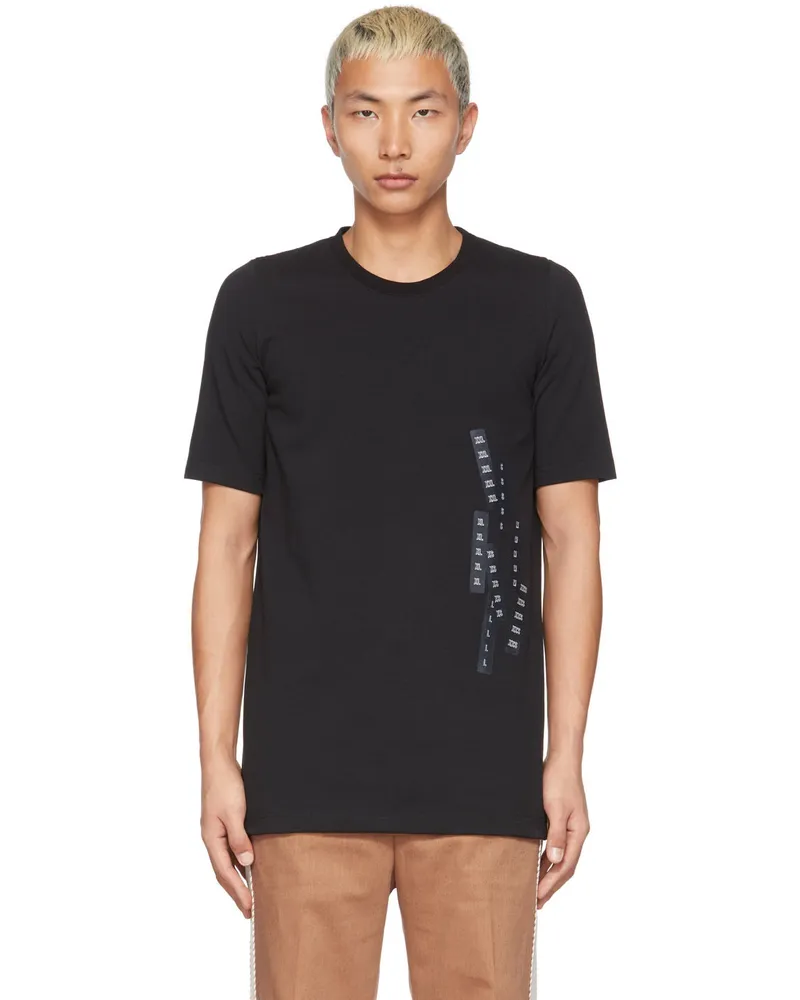 Doublet Black Stretching Onesize T-Shirt Black