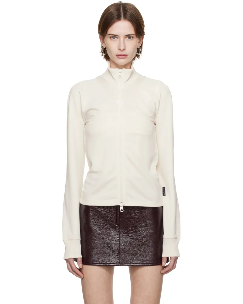 Courrèges Off-White Scuba Interlock Track Jacket 0079