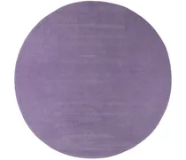 Purple Round Outline Rug
