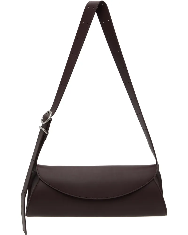 Jil Sander Purple Cannolo Bag 602