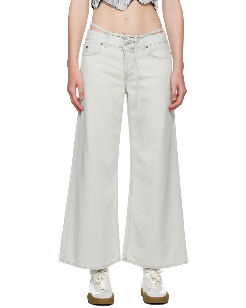 Acne Studios Blue Regular Fit 2004 Jeans Light