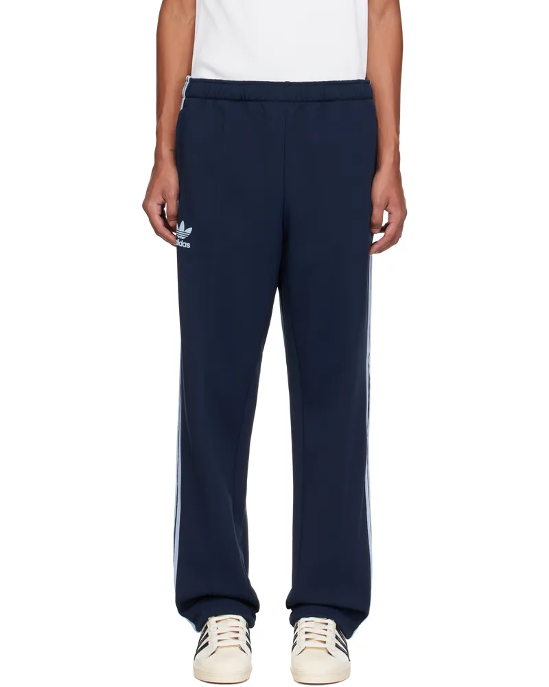 Wales Bonner Navy adidas Originals Edition Fleece Track Pants Collegiate