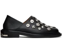 SSENSE Exclusive Black Decorated Loafers