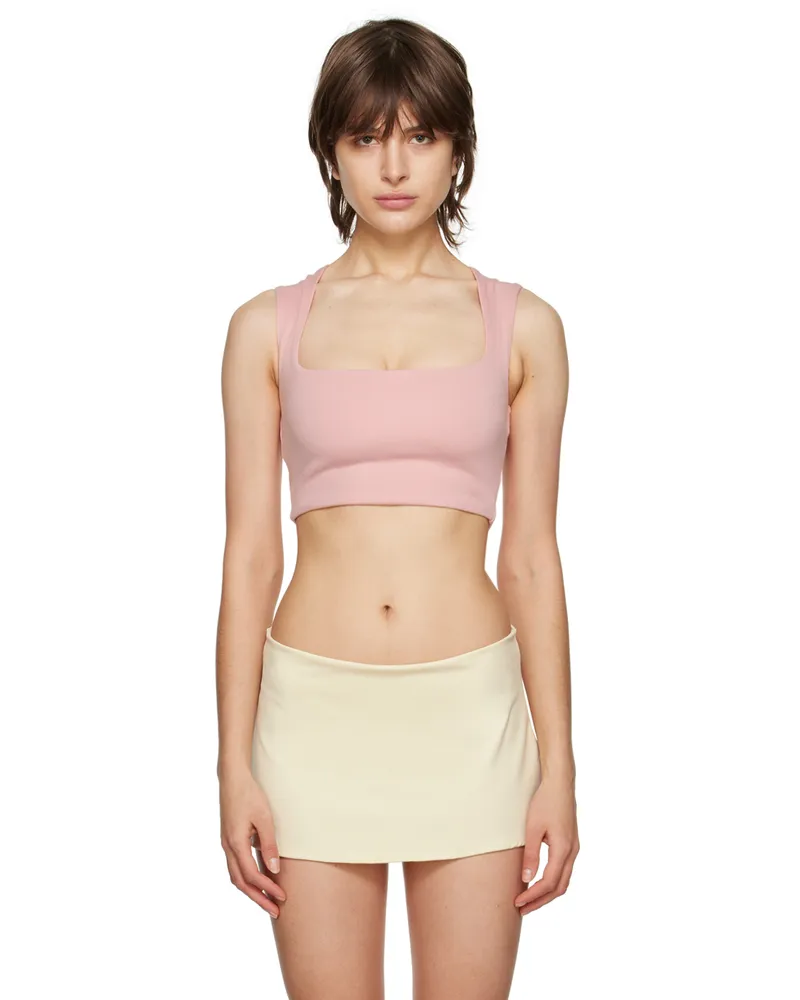 GUIZIO Pink Celestial Tank Top Blush