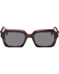 Vivienne Westwood Brown Small Square Sunglasses 117