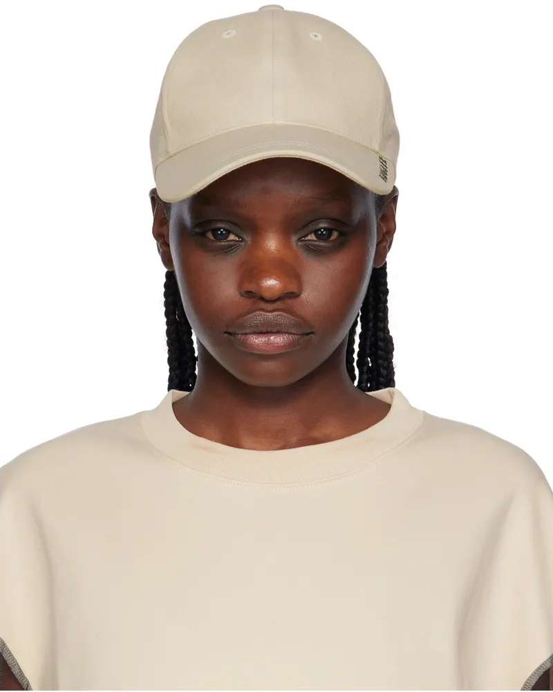 Thierry Mugler Beige Logo Cap 2008