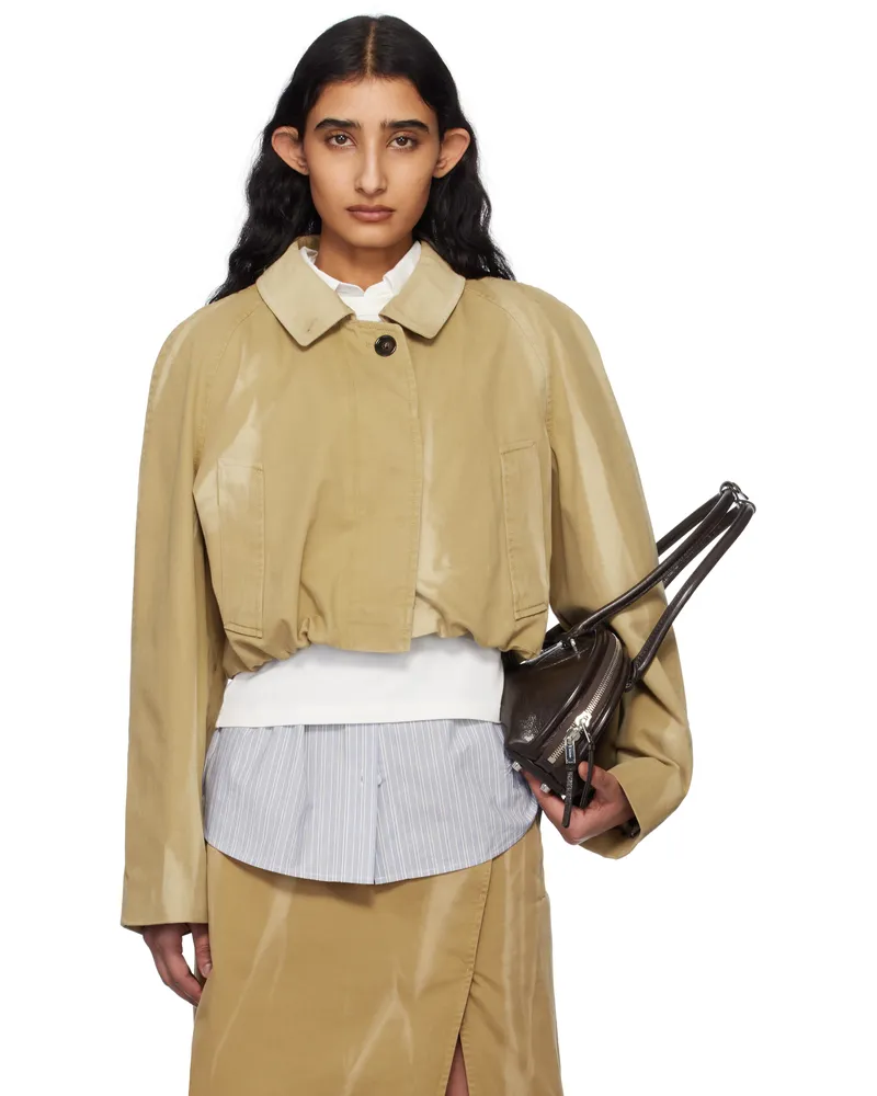 Acne Studios Beige Twill Jacket Drv
