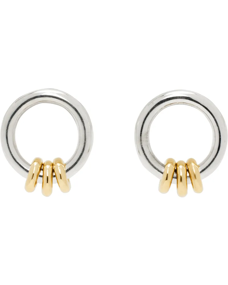 Spinelli Kilcollin Silver & Gold Sidra Sg Earrings 18k