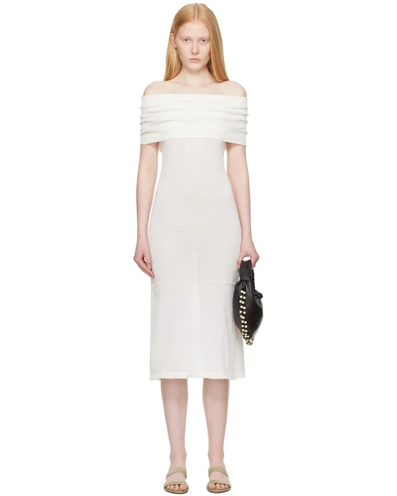 Our Legacy Off-White Cover Maxi Dress Bone
