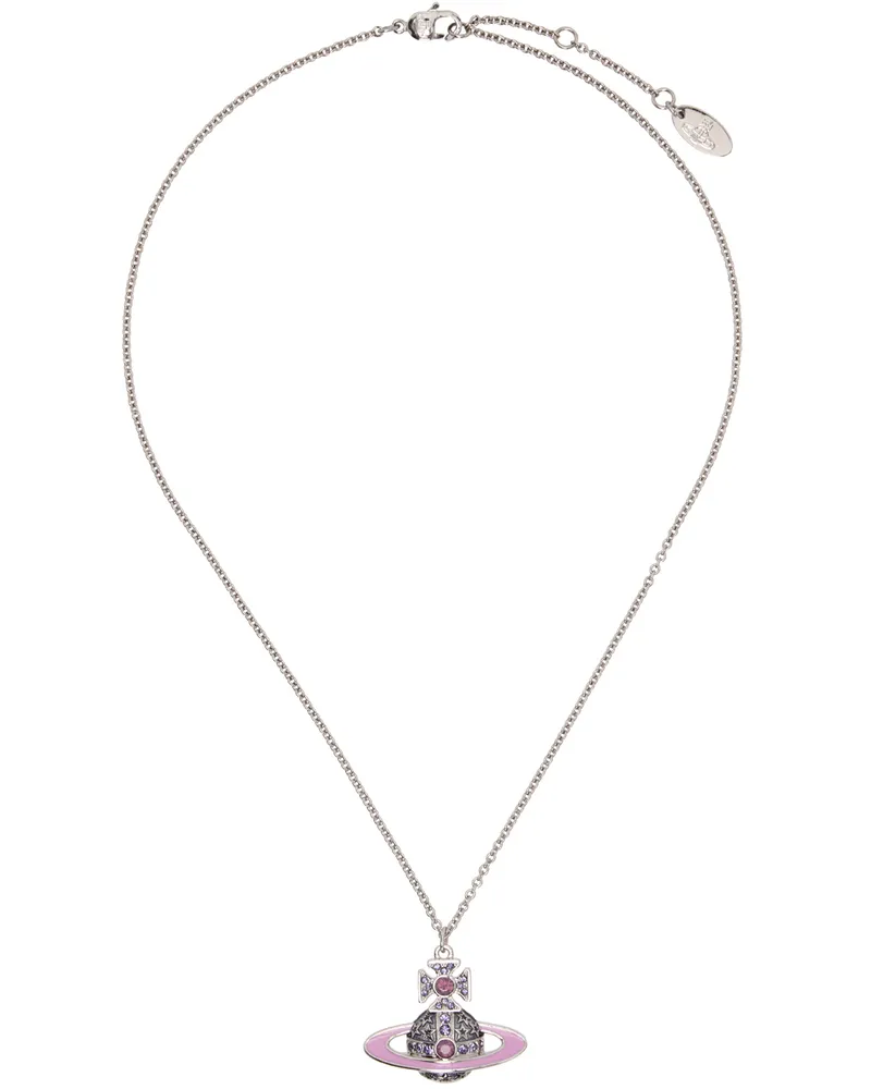 Vivienne Westwood SSENSE Exclusive Capsule Silver Roxanne Pendant Necklace P540