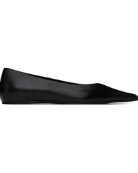 Totême Black 'The Asymmetric' Ballerina Flats Black