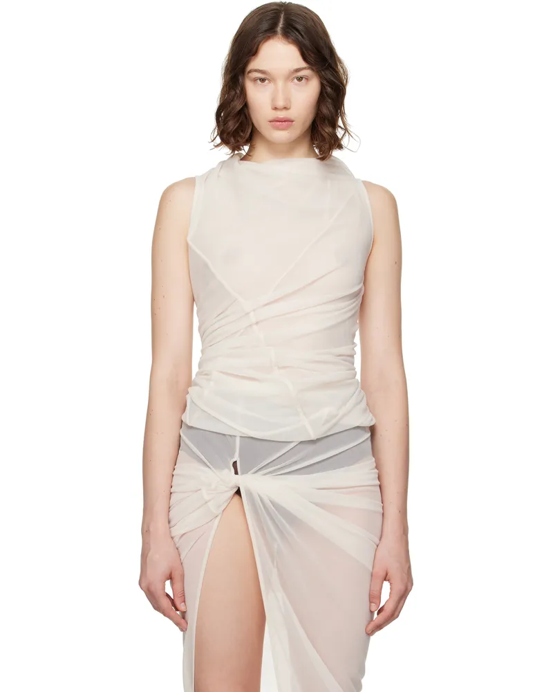 Rick Owens Lilies Off-White Luna Top 28