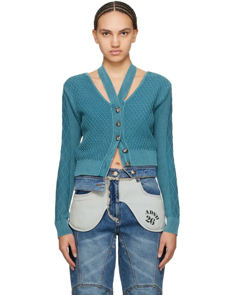 Andersson Bell Blue Sonya Cardigan Teal