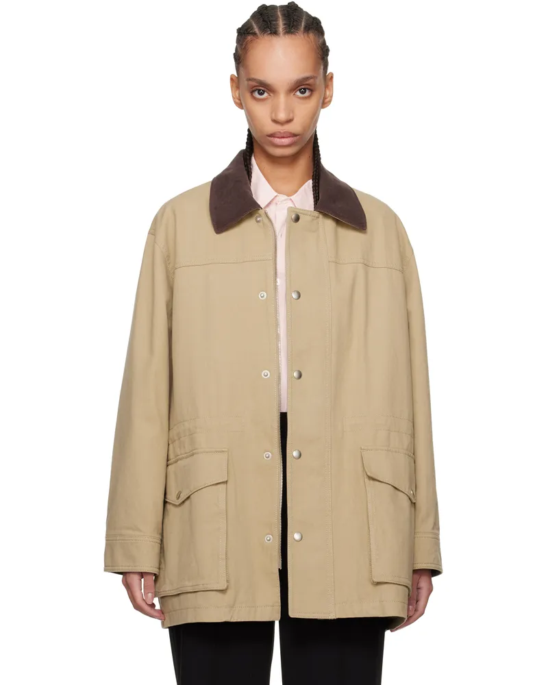 Dunst Beige Vintage Work Half Jacket Beige
