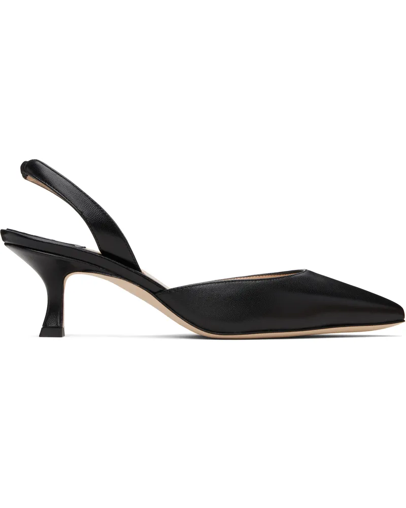 Manolo Blahnik Black Carolyne Heeled Sandals Blck(0015)