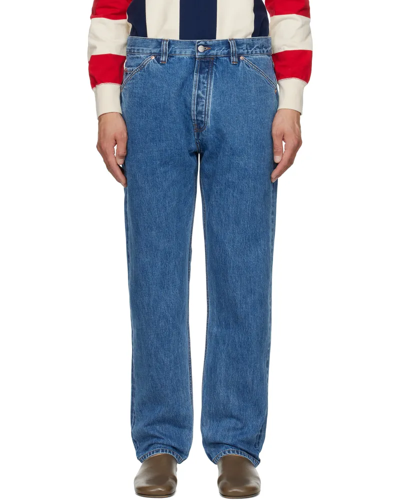Drake's Indigo Stone Wash 14.2oz Japanese Selvedge Jeans 200