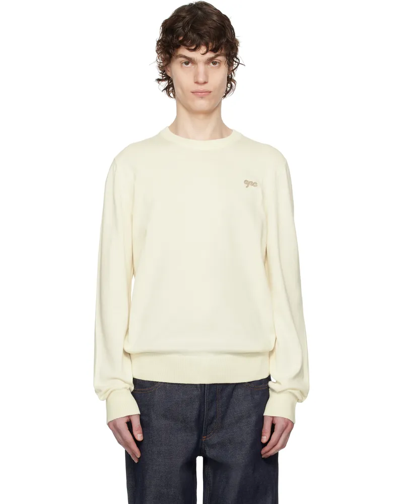 A.P.C. Off-White Neville Sweater Aac