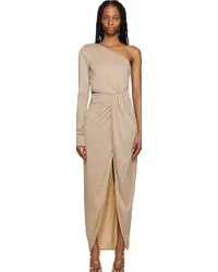 GAUGE81 Beige Suani Maxi Dress Quicksand