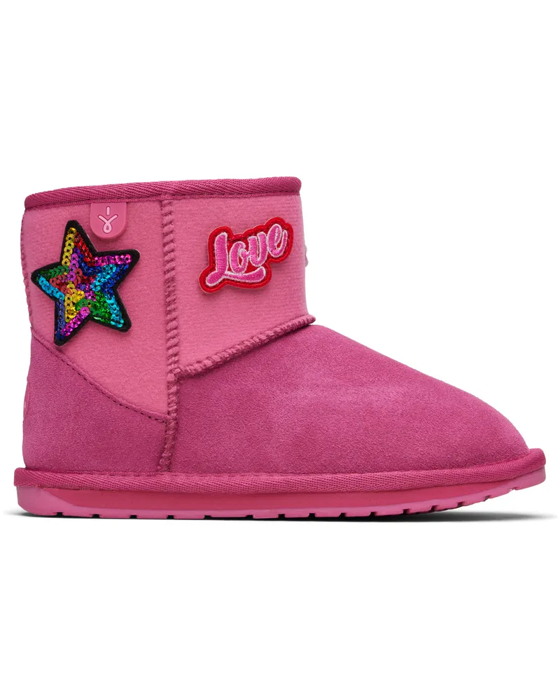 EMU Kids Pink Wallaby Mini Play Boots Deep