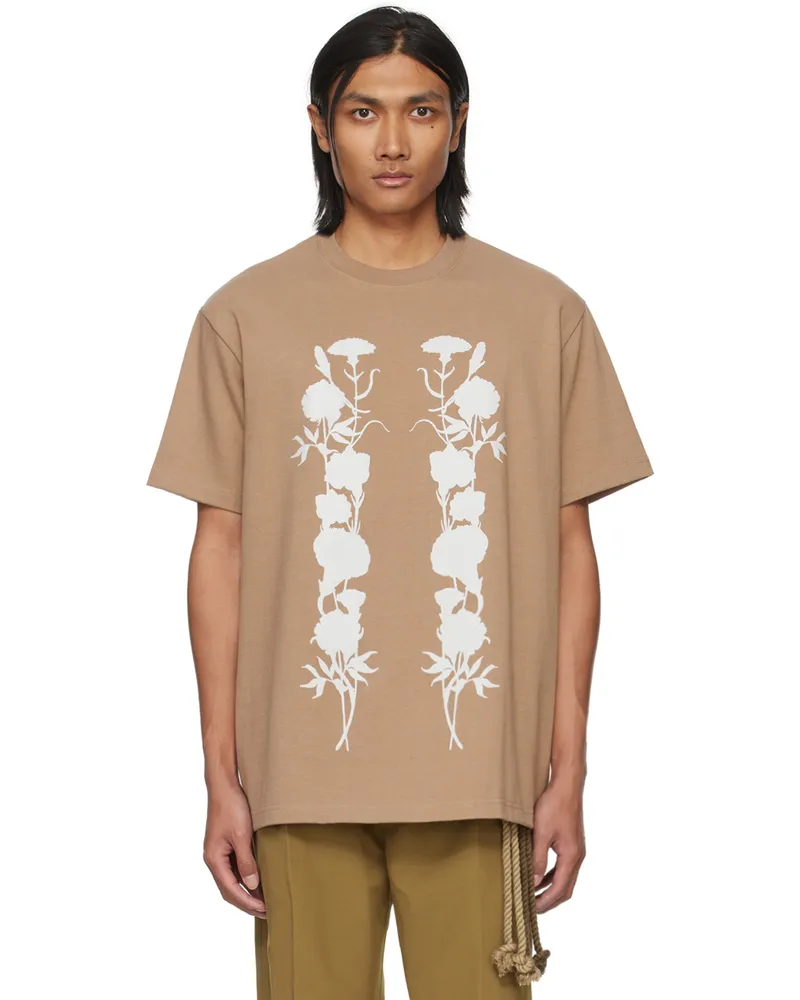 Song For The Mute Pink Dusty Foliage T-Shirt Dusty