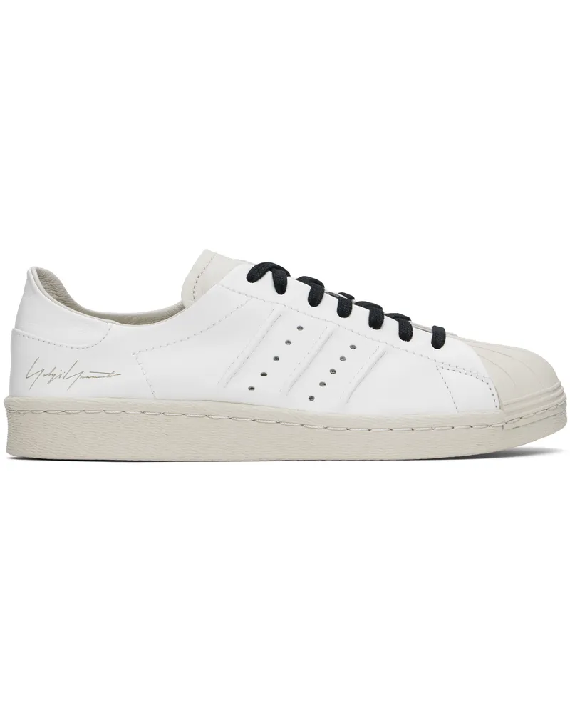 Y-3 White Superstar Sneakers White