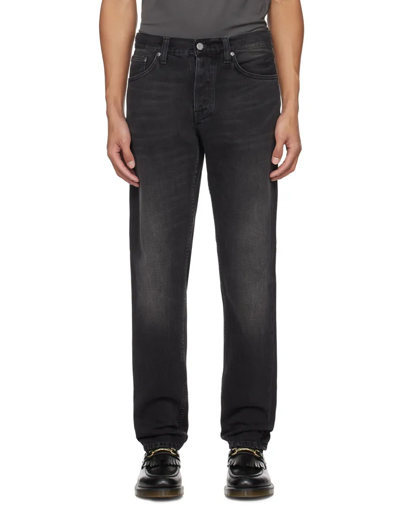 Nudie Jeans Black Steady Eddie II Jeans Black
