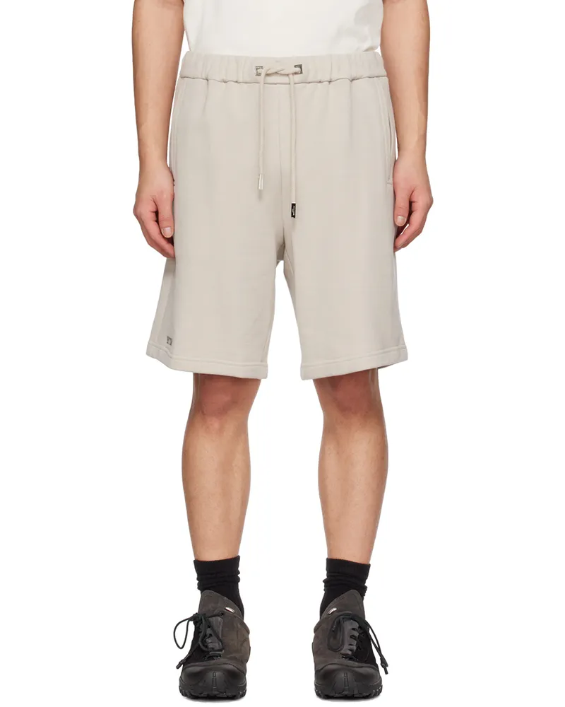 Wooyoungmi Beige Drawstring Shorts Beige