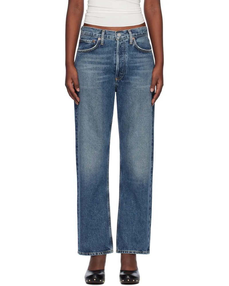 AGOLDE Blue 90's Jeans Imagine
