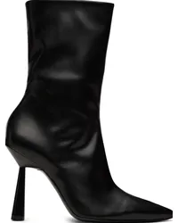 Gia Borghini Black Rosie 7 Boots Black