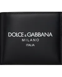 Dolce & Gabbana Black Logo Calfskin Bifold Wallet Hiiidg