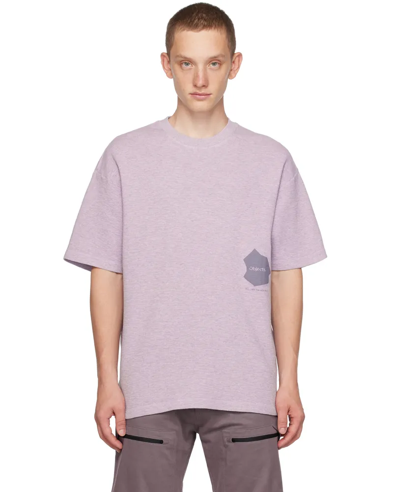 Objects IV Life Purple Print T-Shirt Lavender