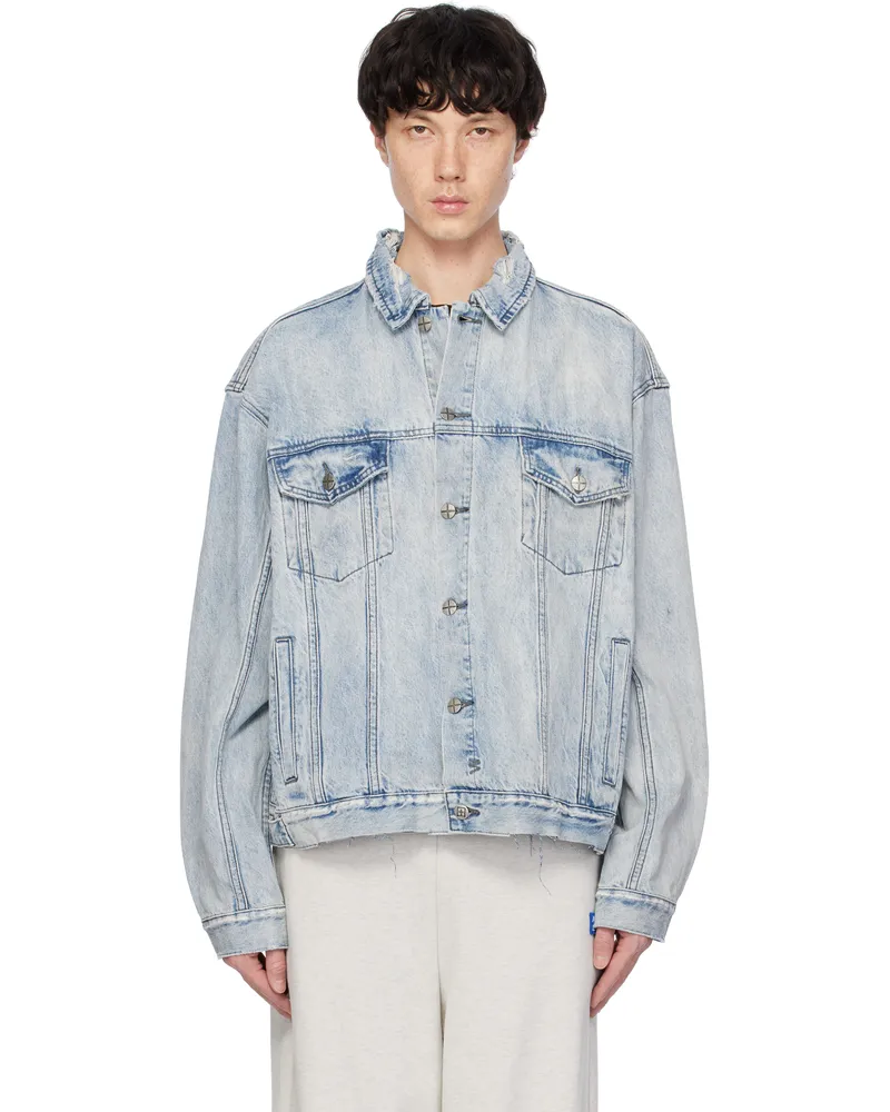 ksubi Blue Oh G Denim Jacket Denim