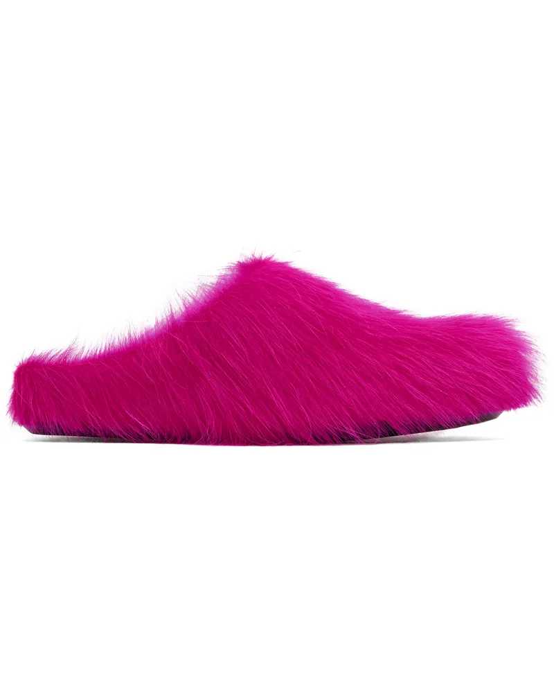Marni Pink Fussbett Sabot Slip-on Loafers 00c57