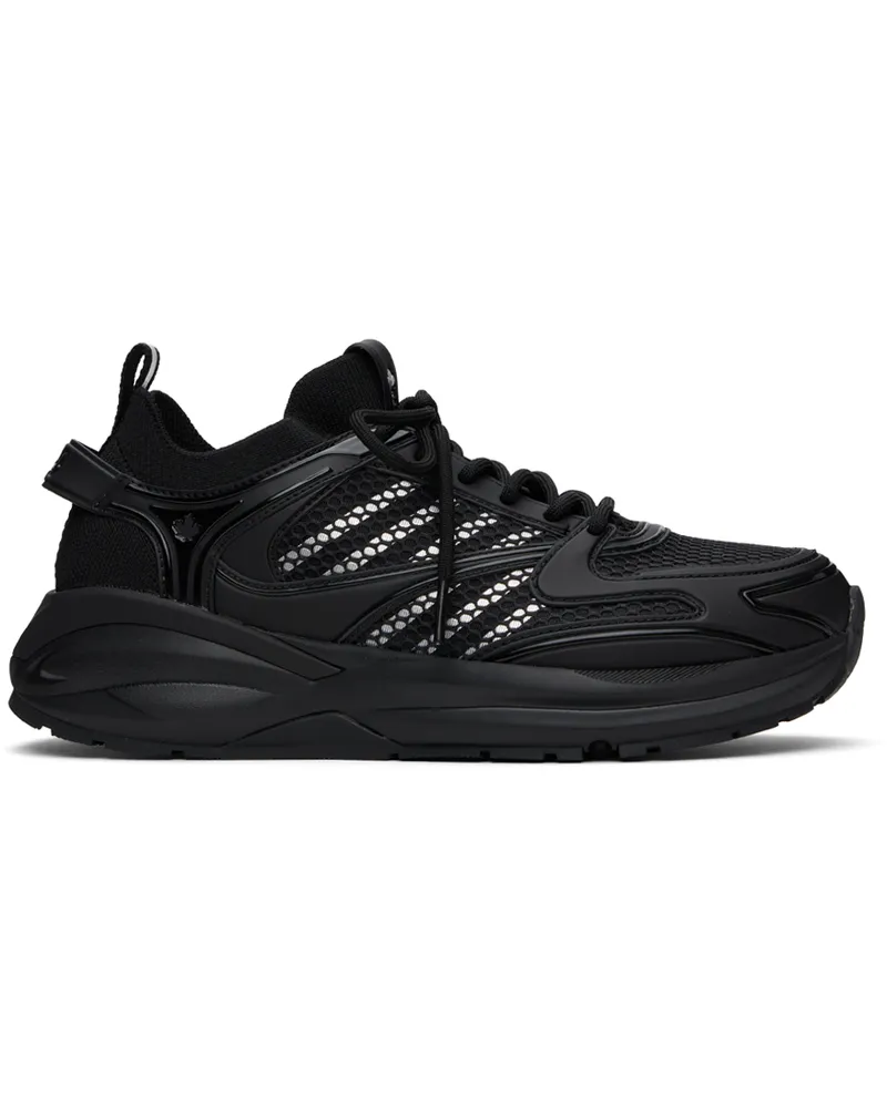 Dsquared2 Black Dash Sneakers 2124
